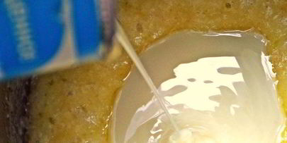 корзиночки десертные с кремом и бананом