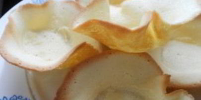 корзиночки с творожным кремом