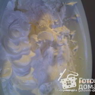 Крем белковый заварной