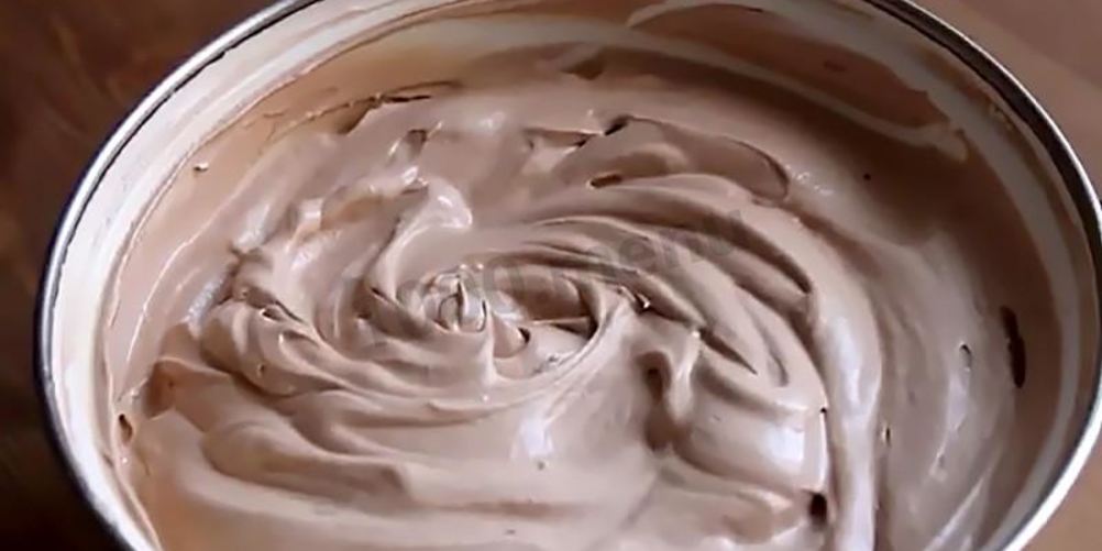 Рецепт крем чиз шоколадно-мятный на сливках