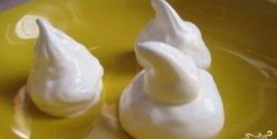 крем для торта из белков