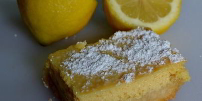 кремовые лимонные квадратики