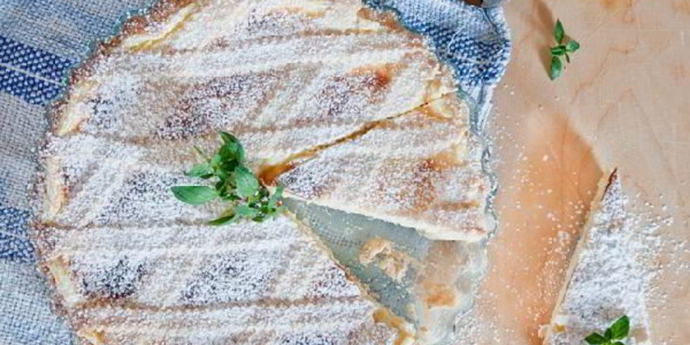 Рецепт кростата с кремом из рикотты