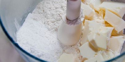 кростата с кремом из рикотты