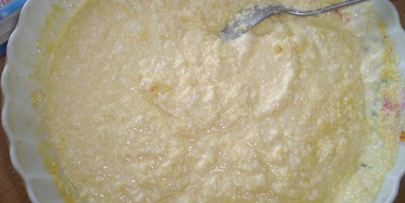 легкий бисквит с апельсиново-творожным кремом