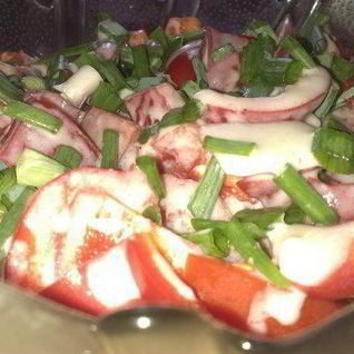 Летний салат-крем