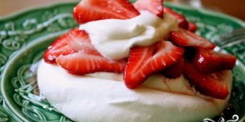 Рецепт меренги с кремом