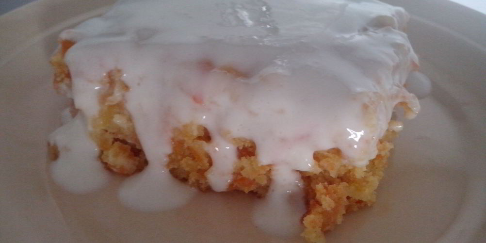 Рецепт морковный бисквит со сметанным кремом