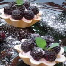 Рецепт Песочные корзинки с йогуртовым кремом