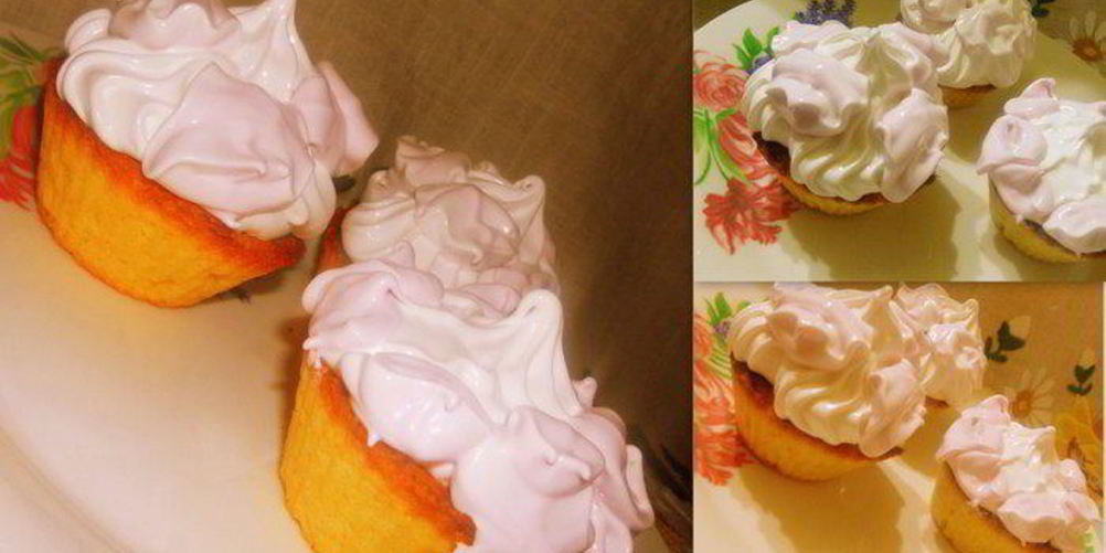 Рецепт песочные корзиночки с белковым кремом по госту