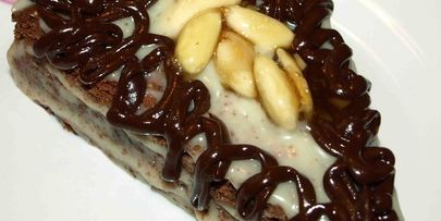 шоколадная симфония с кремом из белого шоколада