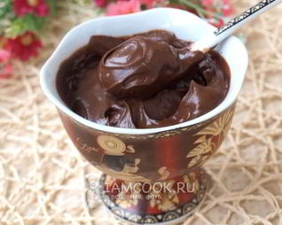 Шоколадный крем для торта