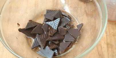 шоколадный крем для торта