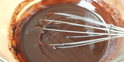 шоколадный крем для торта