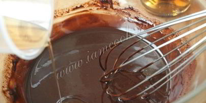 шоколадный крем для торта