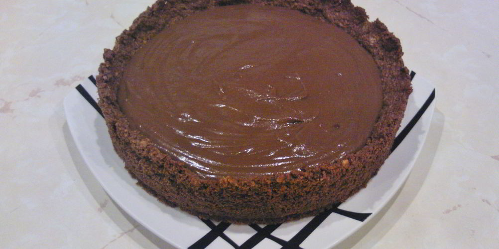 Рецепт шоколадный пай с шоколадным кремом