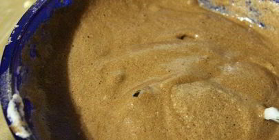 шоколадный рулет с кремом из манки