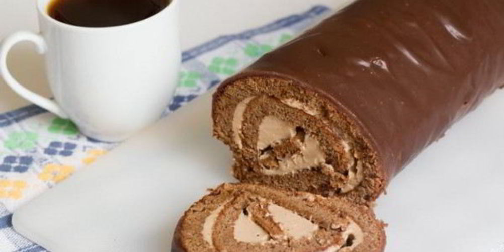 Рецепт шоколадный рулет с шоколадным кремом