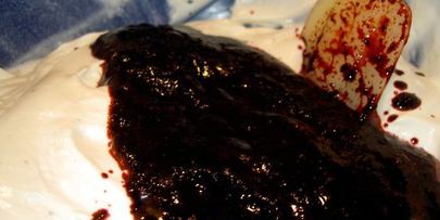 торт-купол с творожным кремом