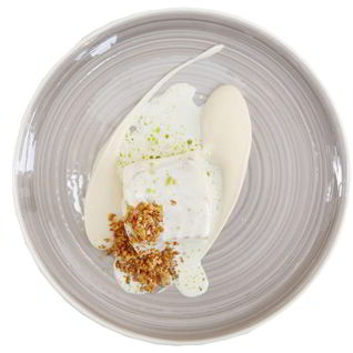 Треска с кремом из сельдерея