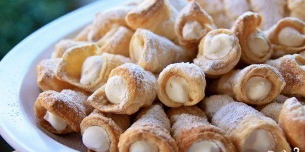 Рецепт трубочки с кремом