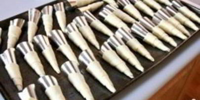 трубочки с кремом