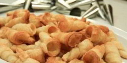 трубочки с кремом