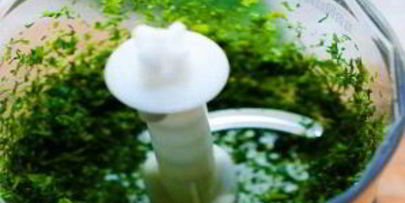 творожный крем с зеленью