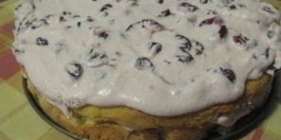 вишневый крем для торта