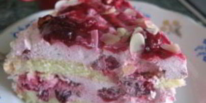 вишневый крем для торта