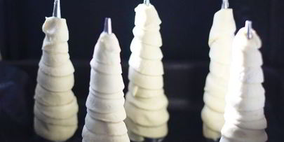 закусочные трубочки с кремом из копченого лосося