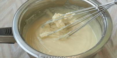 заварной крем для наполеона со сгущенкой