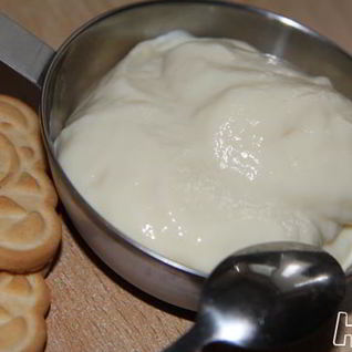 Заварной крем на желтках