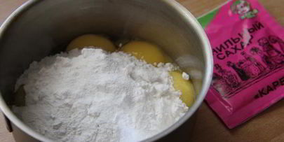 заварной крем на желтках