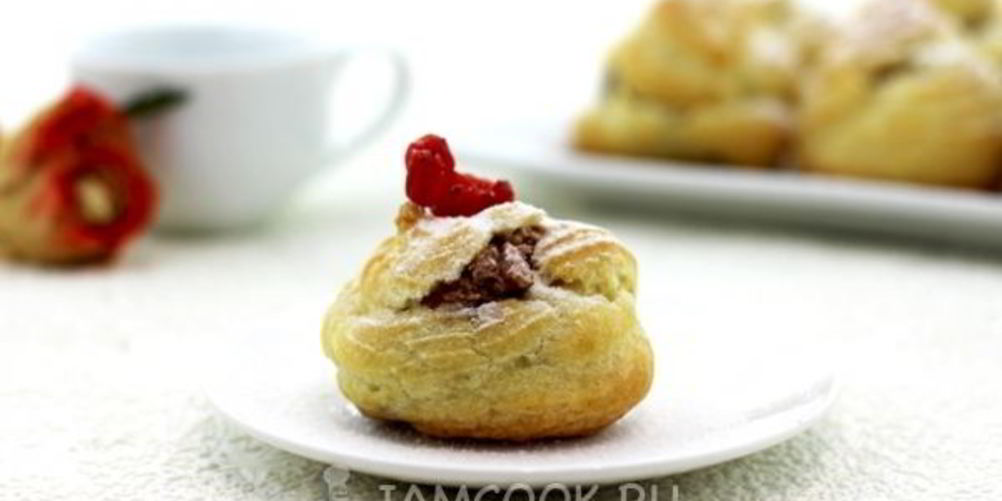 Рецепт заварные булочки с кремом