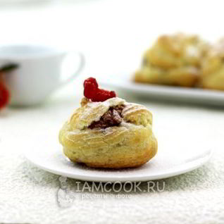 Заварные булочки с кремом