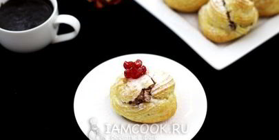 заварные булочки с кремом