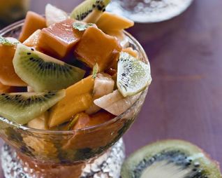 Лаосские фрукты в пряном сиропе