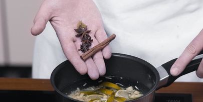 лаосские фрукты в пряном сиропе