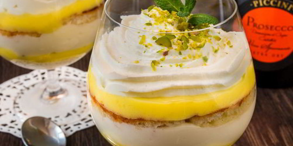 Рецепт лимонный десерт с маскарпоне