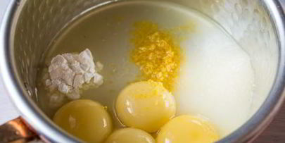 лимонный десерт с маскарпоне