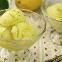 Рецепт Лимонный сорбет
