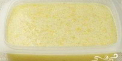 лимонный сорбет