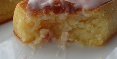 манный пудинг с белым шоколадом