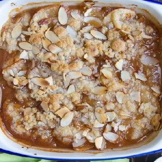 Миндальный крамбл