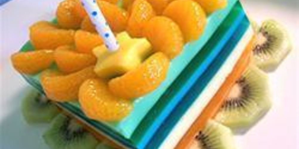 Рецепт многослойное желе