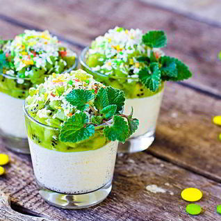 Молочный пудинг