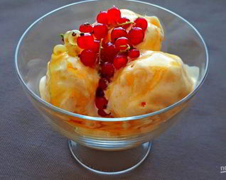 Абрикосовое мороженое