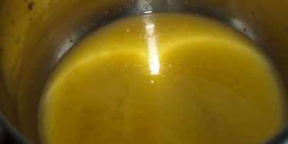 апельсиновое мороженое с апельсиновым соусом