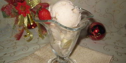 банановое мороженое на основе кефира